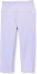 Amazon Essentials Girls Athletic Total Train Dance Volleyball Bike Leggings, Lavender, Capri Length (9 Years)