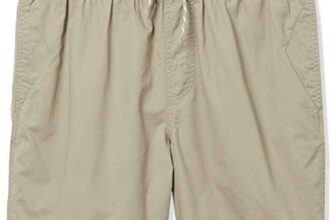 Amazon Essentials Mens 5 Drawstring Shorts – Khaki Size XL / Black Size M £5.39