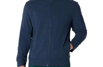 Amazon Essentials Mens Athletic Soft Performance Lightweight Zip-Up Gym Workout Jacket (M £8.72, XL £8.84)