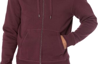 Amazon Essentials Mens Full-Zip Fleece Hoodie (Available in Big & Tall)