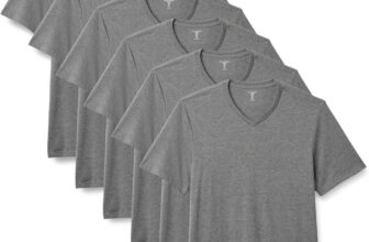 Amazon Essentials Mens Regular-Fit Short-Sleeve V-Neck