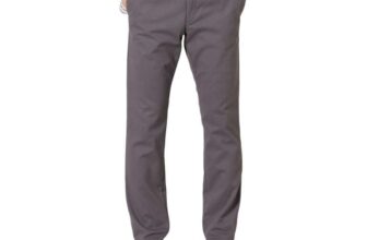 Amazon Essentials Mens Slim Fit Wrinkle-Resistant Flat-Front Work Chino Trousers 28W / 28L