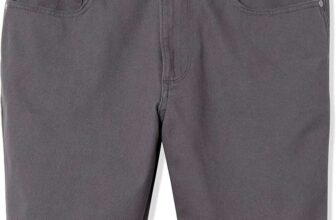 Amazon Essentials Mens Straight Fit 9 Stretch Shorts – Grey Size 33W