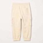 Amazon Essentials Unisex Kids Cargo Joggers, Beige – Size 2 Years