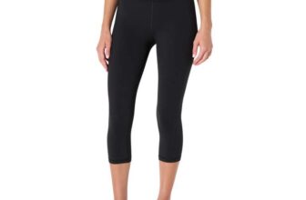 Amazon Essentials Womens Active Total Train Gym Workout Leggings – Medium