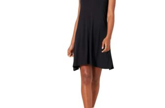 Amazon Essentials Womens Tank Swing Dress (Available in Plus Size) – m