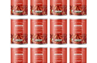 Amazon Italian Chopped Tomatoes, 400g, 12-Pack