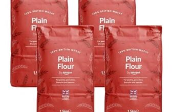 Amazon Plain Flour, 1.5kg Pack of 4