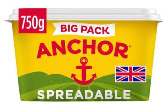 Anchor Spreadable Butter 750g – Instore