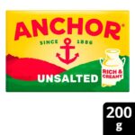 Anchor Unsalted / Salted Butter 200g I Salted Spreadable 750g – £4.75