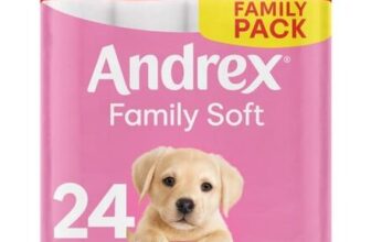 Andrex Family Soft Toilet Tissue 24 Pack