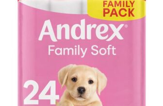 Andrex Family Soft Toilet Tissue Standard 24 Rolls