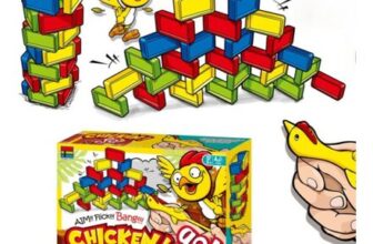 Angry Chicken Cup Stacking Game with 2 Chickens, 12 Cups