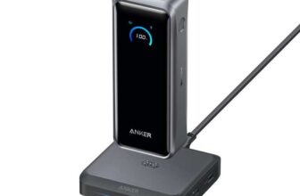 Anker Prime Power Bank and Charging Base, 26,250mAh 300W Max Portable Charger with Base. Sold by AnkerDirect UK FBA