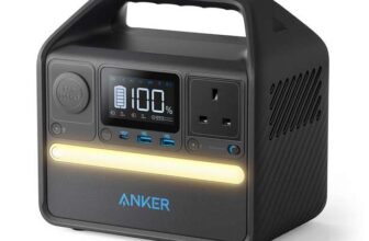 Anker SOLIX 521 Portable Power Station, 256Wh/200W LiFePO4 Battery Generator with AC Outlet. Sold & dispatched by AnkerDirect UK