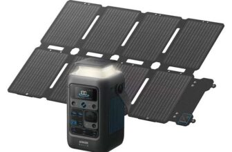 Anker SOLIX C300X DC Power Station & SOLIX PS100 Solar Panel – Free C&C