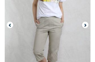 Anyar 3/4 Length Ripstop Trousers Oyster