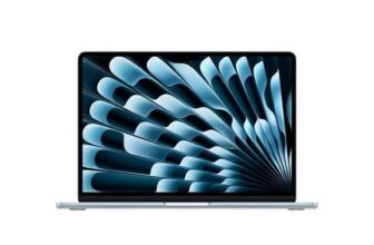 Apple 13 MacBook Air, M5, 16GB RAM, 8 Core GPU, 512GB, 2026 – Sky Blue