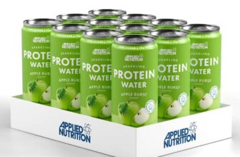 Applied Nutrition Sparkling Protein Water – Apple Burst – 12 x 330ml