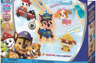 Aquabeads – Paw Patrol Keychain Craft Kit – Arts & Crafts Bead Activity Toy 35125