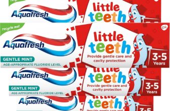 Aquafresh Toothpaste Little Teeth 3-5 Years 50ml (Pack of 6)