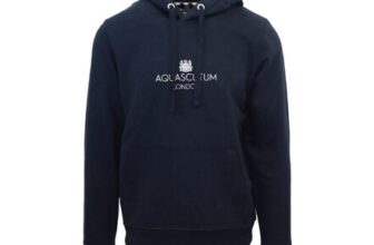 Aquascutum Mens Hooded Sweat Hoodie