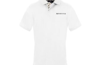 Aquascutum Mens Polo Short Sleeve Polo Shirt
