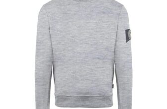 Aquascutum Mens Roundnk Sweat Crew Sweatshirt