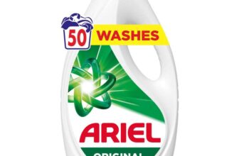 Ariel Washing Liquid – 50 Washes, Original 1550ml