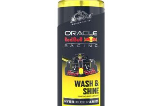 Armor All Podium Series Hybrid Ceramic Wash & Shine, 500mL, 2-in-1 Car Wash and Wax Developed in Collaboration With Oracle Red Bull Racing