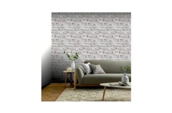 Arthouse Whitewashed White Wallpaper