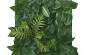 Artificial Plant, Wall Mounted/in/outdoor Green, 26×26 Cm