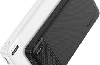 AsperX 2-Pack Power Bank Portable Charger Fast Charging 10000mAh, PowerBank USB C Input and Output, Battery Pack Compatible with iPhone, Samsung, Huawei, iPad, Tablets and More