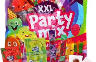Assorted Party Mix Sweets – 60 Bulk Sweets For Party Bags Lollipops, Party Bag Fillers Retro Sweets Halloween Easter Pinata Birthday Halloween Fun Gifts For Boys & Girls