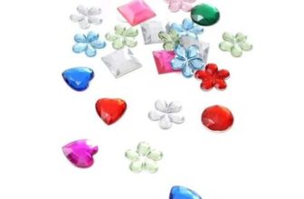 Assorted Self Adhesive Gems 50 Pack