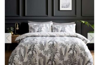 Attalea Duvet Set – Monochrome / Single – Free C&C