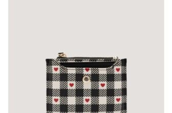 Aubrey Small Purse Check Heart