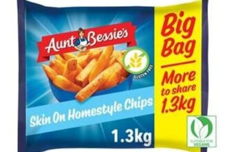 Aunt Bessies Crispy & Fluffy Homestyle Chips 1.3kg (Nectar Price)