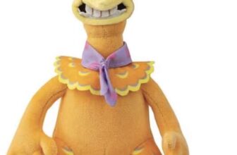 Aurora, 61553, Chicken Run Molly 10In, Soft Toy, Orange