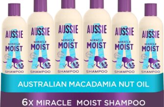 Aussie Miracle Moist Shampoo 300 ml – Pack of 6