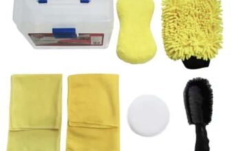 Auto Drive 6 Piece Car Cleaning Kit