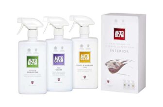 Autoglym The Collection – Perfect Interiors – Includes Interior Shampoo, Fast Glass, and Vinyl & Rubber Care (S&S £18.99)
