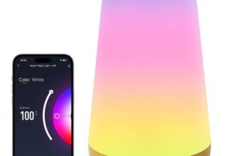 Auxmir Smart WiFi LED Night Light, Baby Table Lamp – Sold by Auxmir Direct / FBA