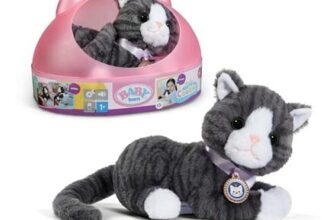 BABY Born My Cat Cookie Plush with Sound, Cat Basket