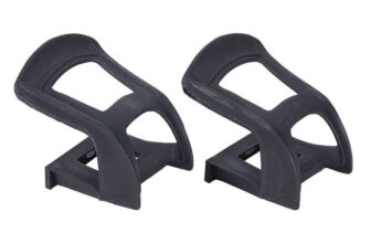 BBB Cycling NoseTight Toe Clips for Bike Pedals Strapless Clips Great Alternative To Cleats Black One Size BPD-95