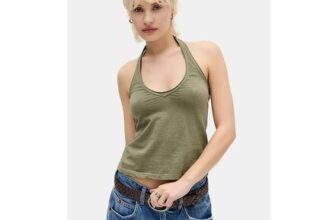 BDG Slubby Halter Top