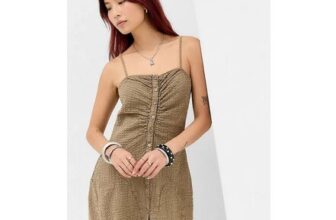 BDG Syd Button-through Mini Dress