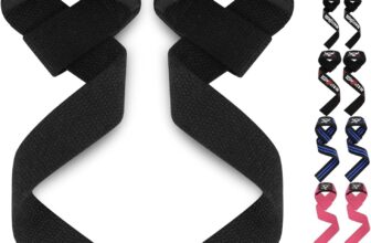 BEAST RAGE Weight Lifting Straps Fitness Padded Cotton Wrist Support Gel Advanced Grips Dumbbell Bar Wraps Heavy Duty Gym Bodybuilding Straps Power Deadlift Barbells Non Slip Exercise