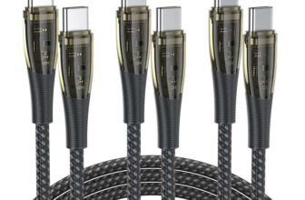 BENFEI 100W USB C to USB C Cable 3-Pack 3.3 Feet, Transparent Fast Charging Cable Discount at Checkout – BENFEI Direct GB FBA