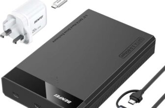 BENFEI 3.5/2.5 Inch SATA HDD/SSD Enclosure, Tool-Free Design, Supports 20TB HDD & UASP At Checkout BENFEI UK FBA
